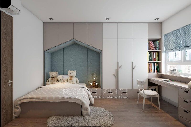 Trang trí nội thất phòng ngủ cho bé đáng yêu với đồ nội thất thiết kế ấn tượng
